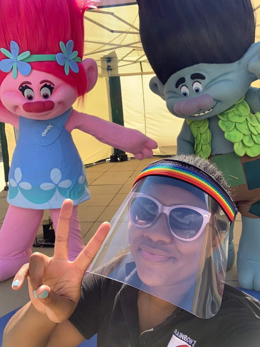 RainbowMascots's tweet photo. Join @Trolls Poppy & Branch @LakesideOutlet today for another day of socially-distanced fun! π€©
#MeetandGreet #CharacterAppearance #FamilyFun https://t.co/b3agsGsUEK