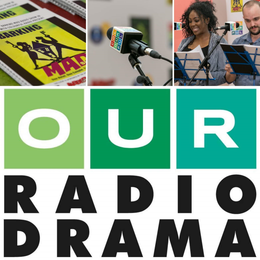 Colourful tweet media