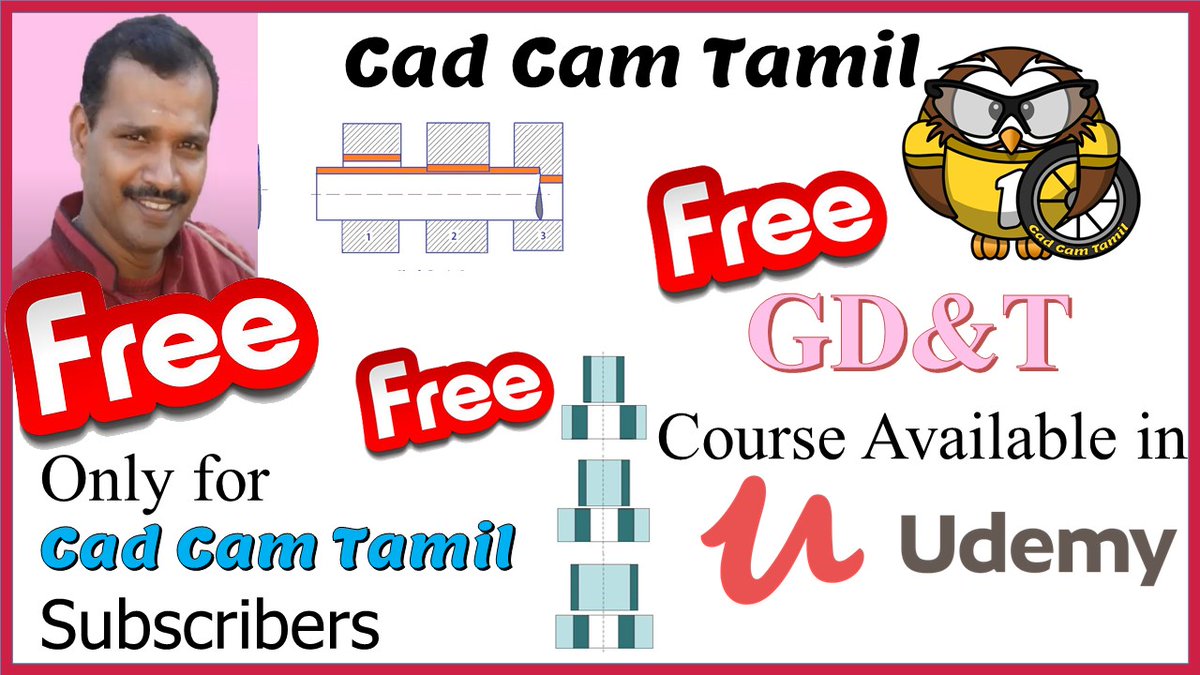 CadCamTamil's tweet image. #FreeUdemyCourse
#CadCamTamil
#GDandT 
#UdemyCoupleCode 

cadcamtamil.in/2020/08/cad-ca…