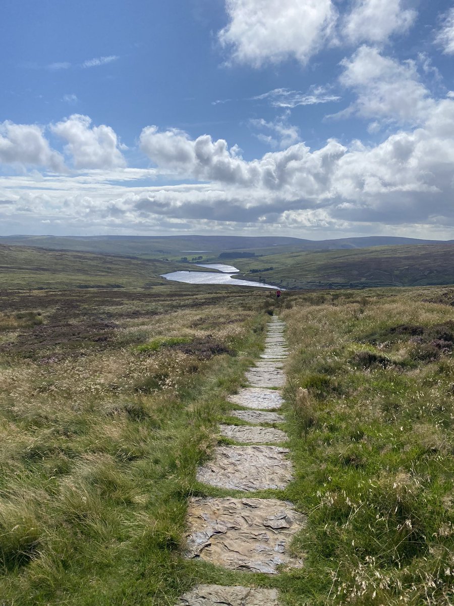 Pennine Way looking down on Walshaw Dean. Stunning! #ILOVE #loveyorkshire #hebdenbridge #hebdenroydhouse #IWILL continue to appreciate where I live #pennineway #calderdale