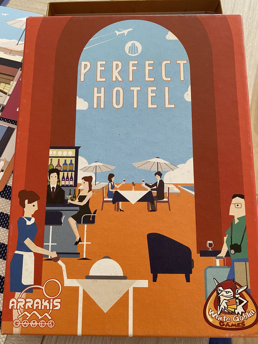 kaburigames's tweet photo. Partida poco discutida🙄 pero muy entretenida a #perfecthotel de @ArrakisGames!!!!  Un juego de 2 a 4 jugadores, que funciona a 2!! Ideal para este verano!! @Noeblanch @AnchovyTime @jordiurpijordi @Neryndie @DausDelTriangle @JRamonBalcells https://t.co/PS87FRw74d