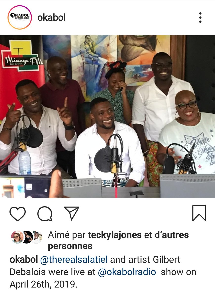 Okabol's tweet photo. @AtomeBlogueur Ici à @okabolradio on a géré @therealsalatiel bien avant sa collabo avec #Beyonce !

Il produit assez régulièrement des choses pour être dans l'actu tout le temps ! https://t.co/vQTto1fhoV