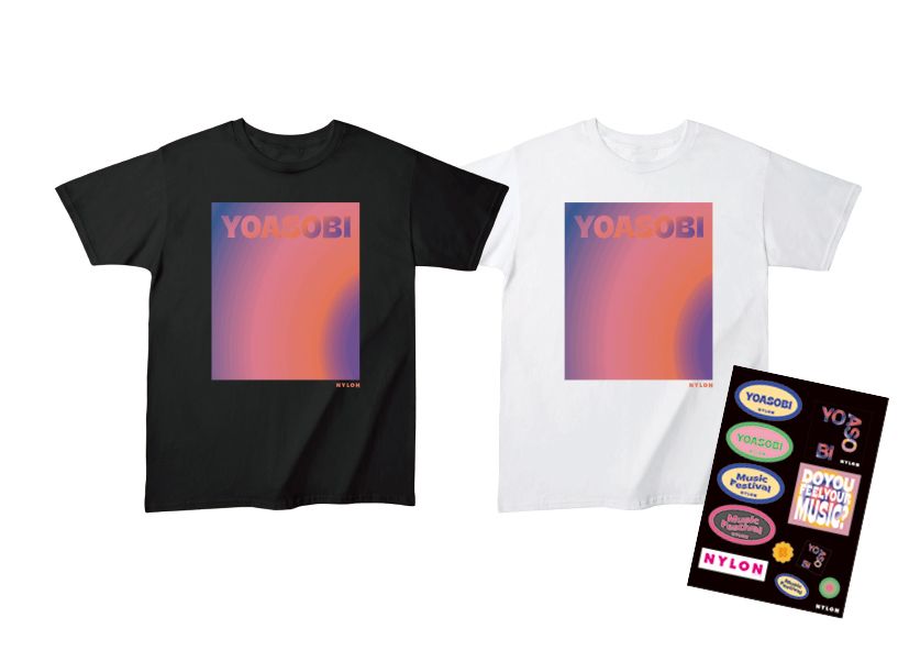 YOASOBI × NYLON Tシャツ ホワイト Lサイズ 白 受注生産限定