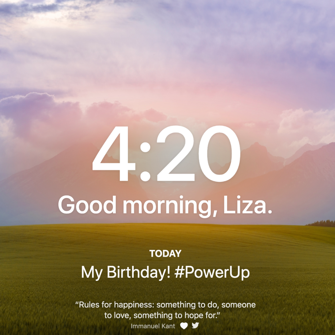 lizawisner's tweet photo. ✨#WakeUpToPowerUp #PowerUp4AM #Birthday #LiveLoveLiza #Leo 🦁💃 https://t.co/HnD1K2mfdX