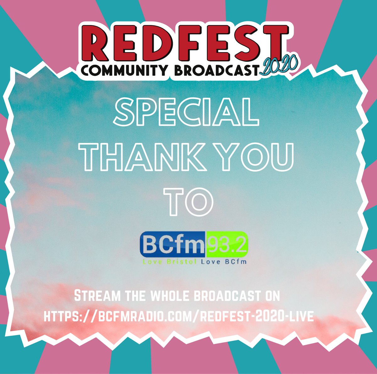😍😎🎤SPECIAL THANK YOU 😍😎🎤 to @BCfmRadio for hosting the Redfest 2020 broadcast last night! If you missed it - don't worry, you can re-live ALL of our mammoth 13 hour set by the hour, on the BCfm Radio homepage. ⬇️⬇️⬇️⬇️ bcfmradio.com/redfest-2020-l…