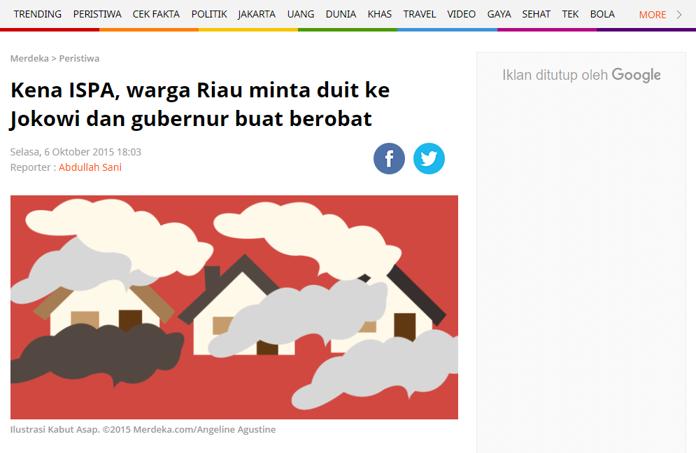 TurnBackHoax's tweet photo. [SALAH] Tulisan Bocah “Pak Putin Tolong Kirim Rudal Ke Gedung DPR Kami”

SUNTINGAN, tulisan di foto asli: “Pak Presiden Kalau Tak Bisa Matikan ASAP, Kirimkan Kami Uang Untuk Ke Dokter #SaveRiau”.

Selengkapnya di https://t.co/zYregx5bCV #LawanHoax https://t.co/22mg21Yrjj