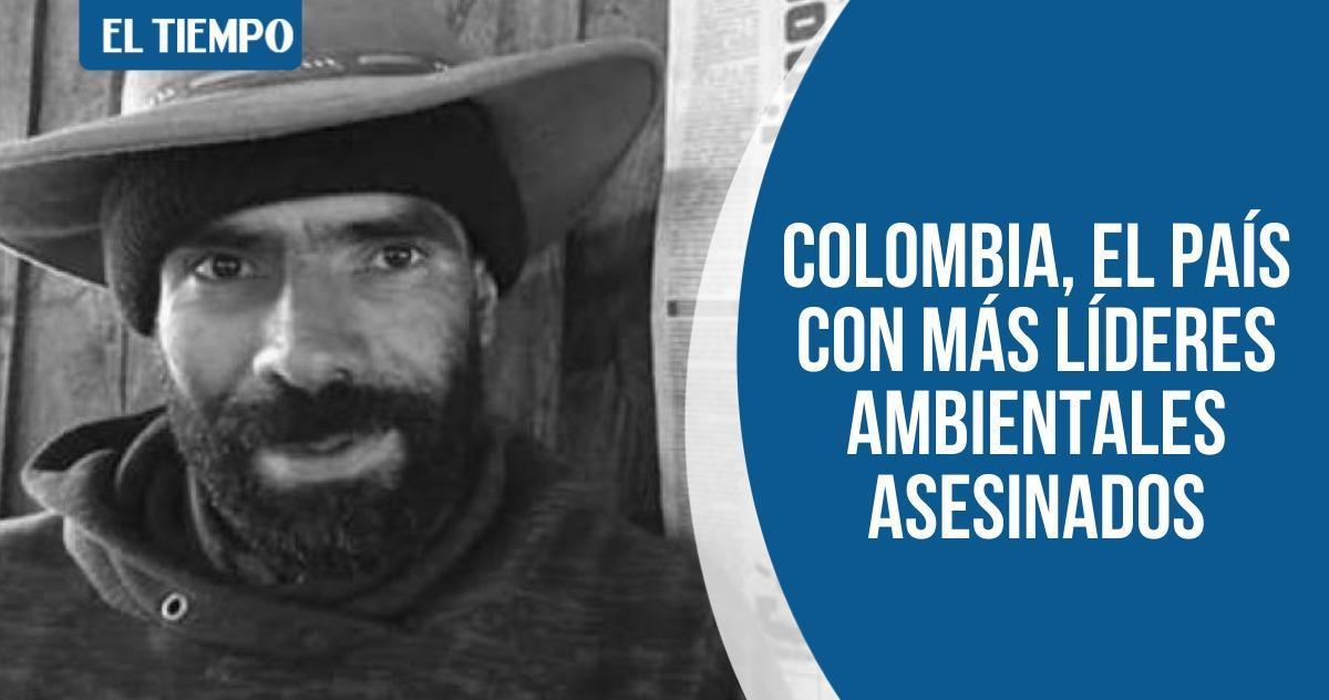 EL TIEMPO on Twitter: "#LasMásLeídasEnET | Colombia, primer lugar en el  mundo por líderes ambientales asesinados. Por primera vez, el país encabeza  este listado internacional, según el informe de Global Witnees. ➡️