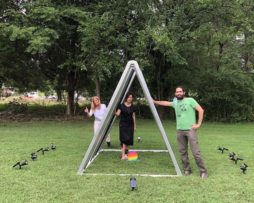dcsculptors's tweet photo. Congrats to our WSG artists! Artina 2020: LIGHT: A Sculptural Solar Dance is open from 5 August-7 November at Sandy Spring Museum 17901 Bentley Rd, Sandy Spring, MD 20860. Special thanks to our juror María Gabriela Mizes! #washingtonsculptors #dcsculptors #dmvartists #dcartists https://t.co/CMRwWI2p76