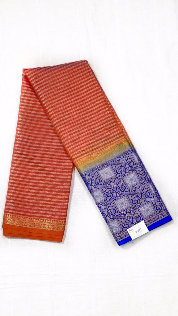 ruvvystore's tweet photo. Banarasi Dupion Sarees with horizontal stripes from Neelias🌟

Shop Now @ https://t.co/kCulurPW4O 🛍️

Avail upto 20% off with code RUVVY20 😍

#Ruvvy #Livevideoshopping #Sarees #Fancysarees #Banarasisilk #Leninsarees #Ethnicwear #Fashion #Sarees #Designerwear #ShopLive #Sale https://t.co/bpsoqcOipN
