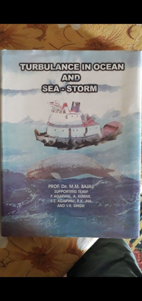 Bazaz has written this book which shows how these pain waves creates the turbulence in oceans , and produces sea storms. Such effects are due to pain waves.