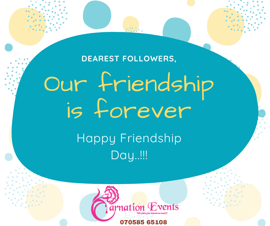 CarnationEvent1's tweet photo. Wishing you all a very #Happy_Friendship_Day😍🤝🤝😍
.
For events contact us on 070585 65108📞☎️
.
.
.
#carnationevents🎉#birthday #eventplanner #lockdown #lockdownwedding #eventmanagement #events #covid19  #eventphotographer #pune #nashik #wedding #aurangabad https://t.co/QyDNWLKsVK