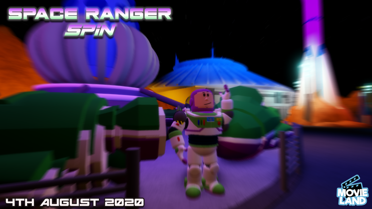 Movie Land Roblox On Twitter Space Ranger Spin Buzz Needs Your Help On His Next Galactic Mission 1 2 - roblox movie 2