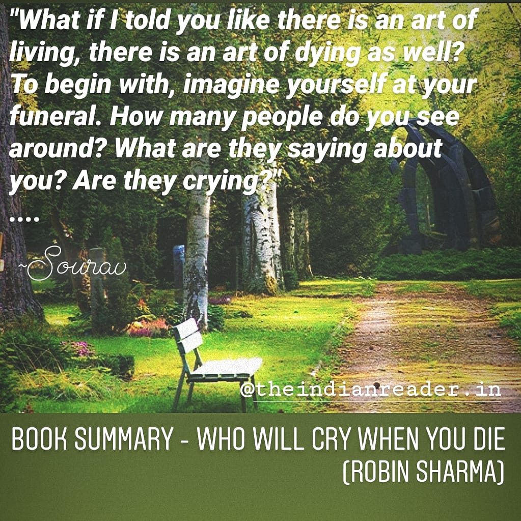 indianreader_in's tweet photo. Book Summary 13
Book: Who will cry when you die
Author: @RobinSharma

Full text Link in Bio

Or

https://t.co/eWd3Zu8vMC
#indianauthors #theindianreader #book #summary #writingcommunity #writerslift #funeral #life #death #motivation #selfhelp #robinsharma #whowillcrywhenyoudie https://t.co/3IAWJ9X29H