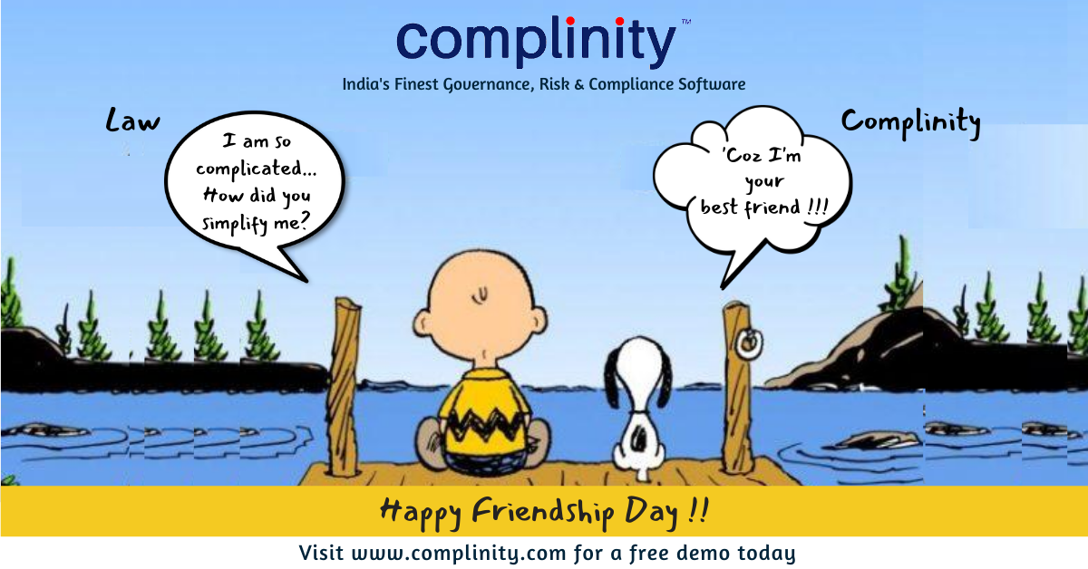 complinity's tweet photo. #bestfriends 

#FriendshipDay 
#FriendshipDay2020 

#Complinity #Governance #Risk &amp; #Compliance  #Software 

#Law #LawEnforcement https://t.co/7ETIxcy6vJ