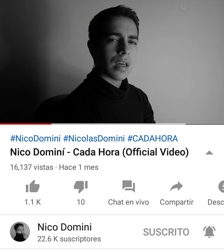 ContiADomini's tweet photo. ➡️ 16,137 views #CADAHORA @NicolasDomini 💣💥
⚠️ Mañana 15 hs, 20 hs, 00hs 🇦🇷⚠️ https://t.co/ktfv9rOXn3