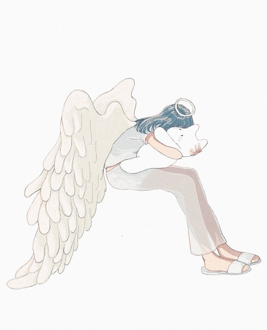 「全身 天使の輪」のTwitter画像/イラスト(古い順)｜3ページ目