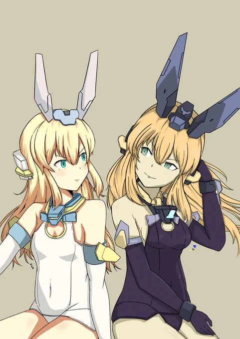 #バニーの日
ばーぜるふぃ～ 
