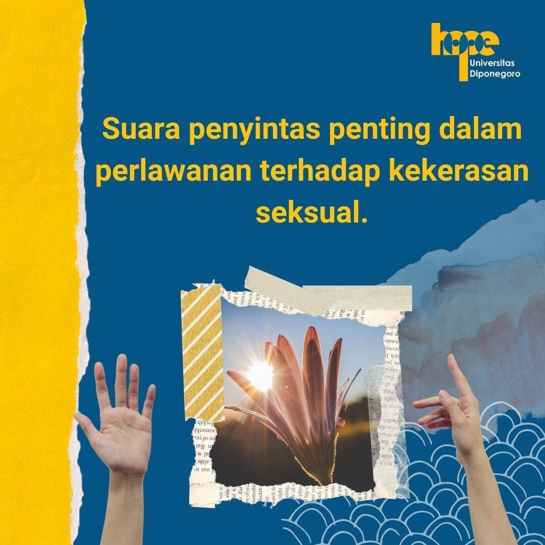 Hopehelps_Undip's tweet photo. Let hope helps you

#HopeHelps
#HopeHelpsDiponegoro
Pengada Layanan Tanggap dan Pencegahan Kekerasan Seksual di kampus Universitas Diponegoro https://t.co/Ane1QJy5gg