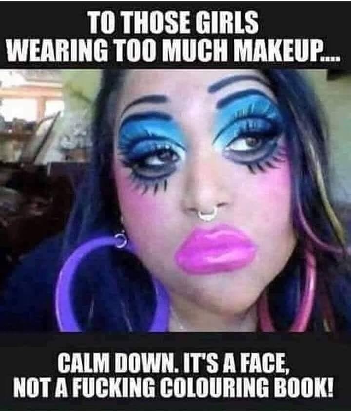 #wtf #makupfail #Clown 
follow for more <a href="/5minutesmemes/">5minutesmemes</a> #meme #memes #funnymemes #fun #funny #lol #lolmemes