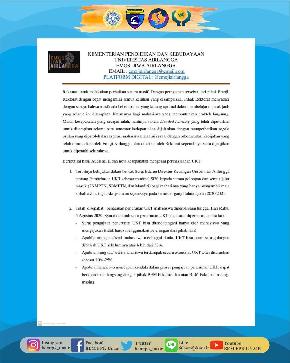 Bem Fpk Unair Bemfpk Unair Twitter