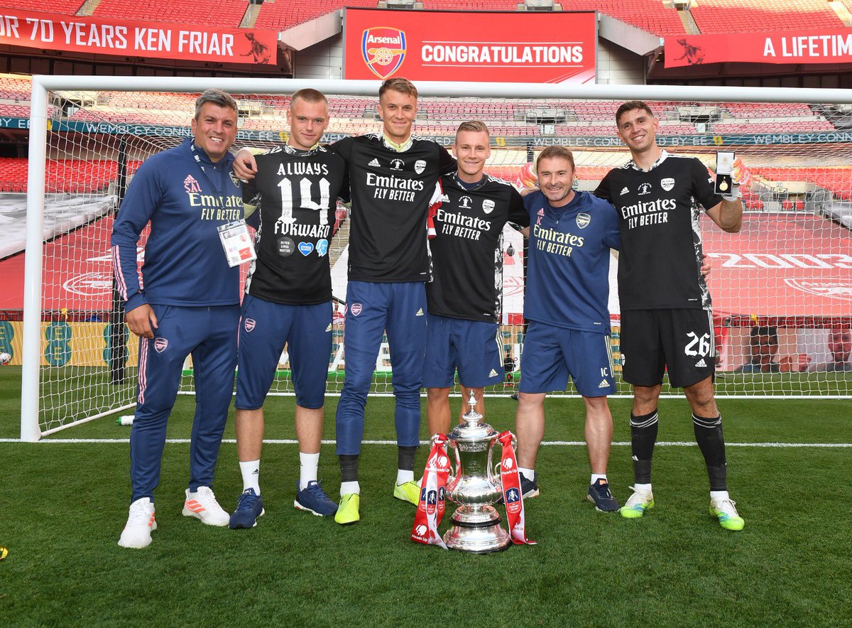 Gk union 💪 @inakicana @Bernd_Leno #sal #karl #matt