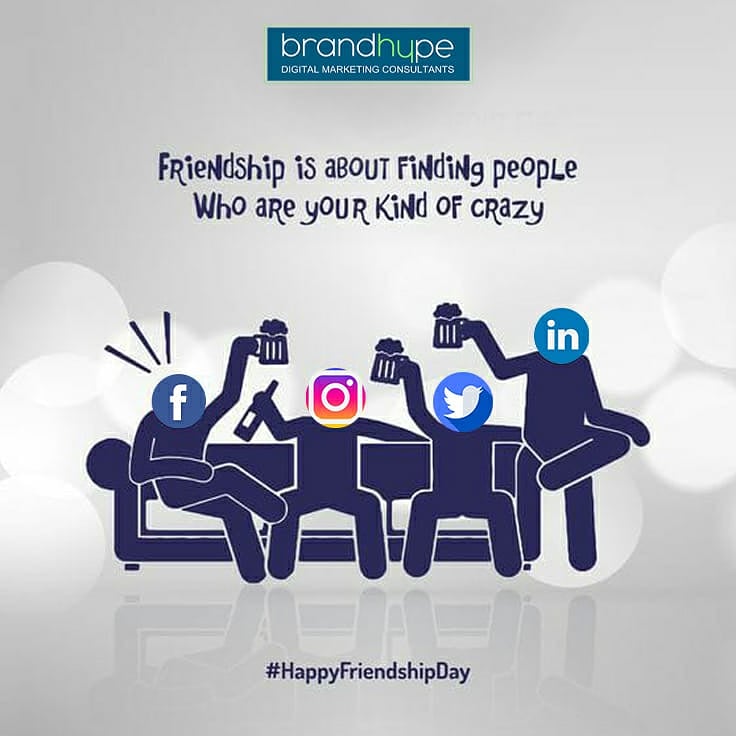 BrandhypeLive's tweet photo. Creativity takes a great shape when like minded friends are around.
Team Brandhype wishes you all a very happy friendship day #Happyfriendshipday
.
.#friendship #friends #love #friendshipgoals #instagood #bestfriends #fun #happy #instagram #photography #smile #friend #dosti https://t.co/MnxM319kIx