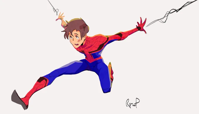 Happy #SpiderManDay !!
Have a lil Peter Parker and a bunch of spiderverse sketches 🕷️🕸️ 