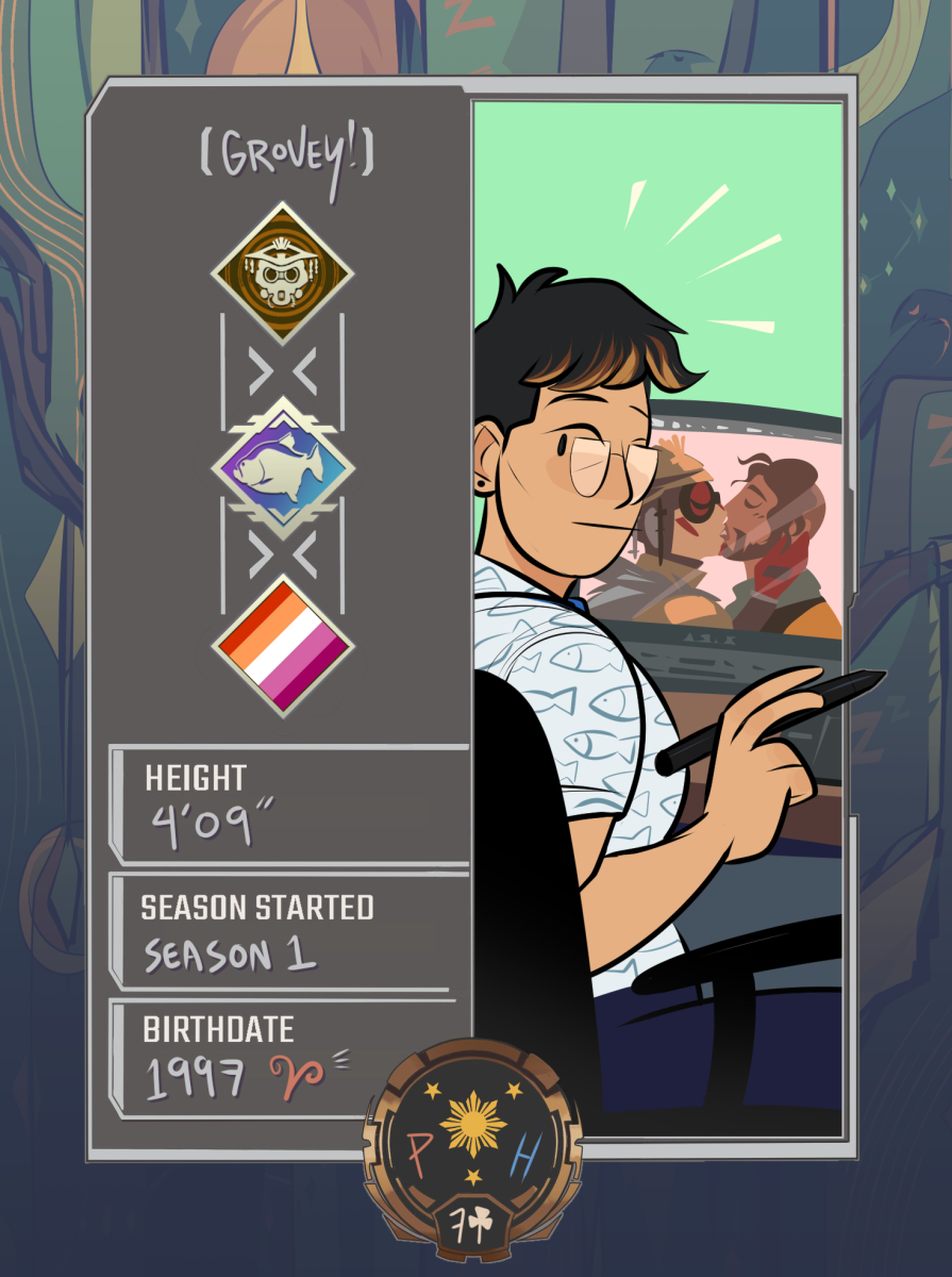 #MeetTheArtist #meetapexartist oh uh hey... sorry... didn't see you there...

Hi I'm Grovey and I've been an apex fanartist since the very beginning. no I have not played a single game of apex legends in my life. what about it