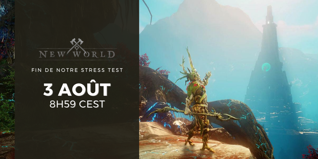 playnewworldFR's tweet photo. Oyez aventuriers ! Notre stress test prendra fin lundi 3 août à 9h du matin (heure FR). En attendant, vous pouvez profiter encore un peu d'Aeternum ! https://t.co/25mtXM0A3E
