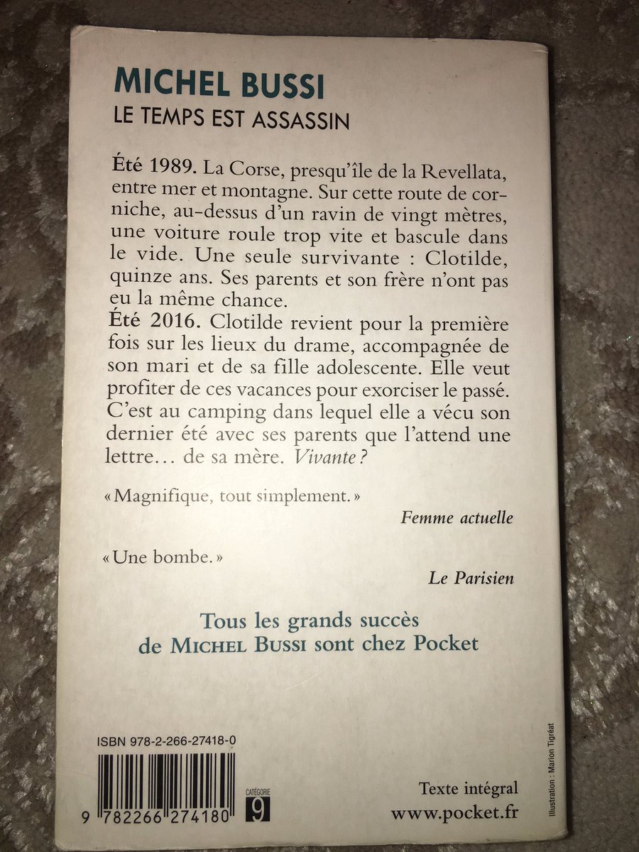 Et terminons ce thread par un Michel Bussi évidemment On s’ennuie pas non plus y’a toujours des nouveau truc et celui là j’ai bcp été surprise y’a énormément de rebondissements des trucs tu t’y attends pas et les décors de Bussi 