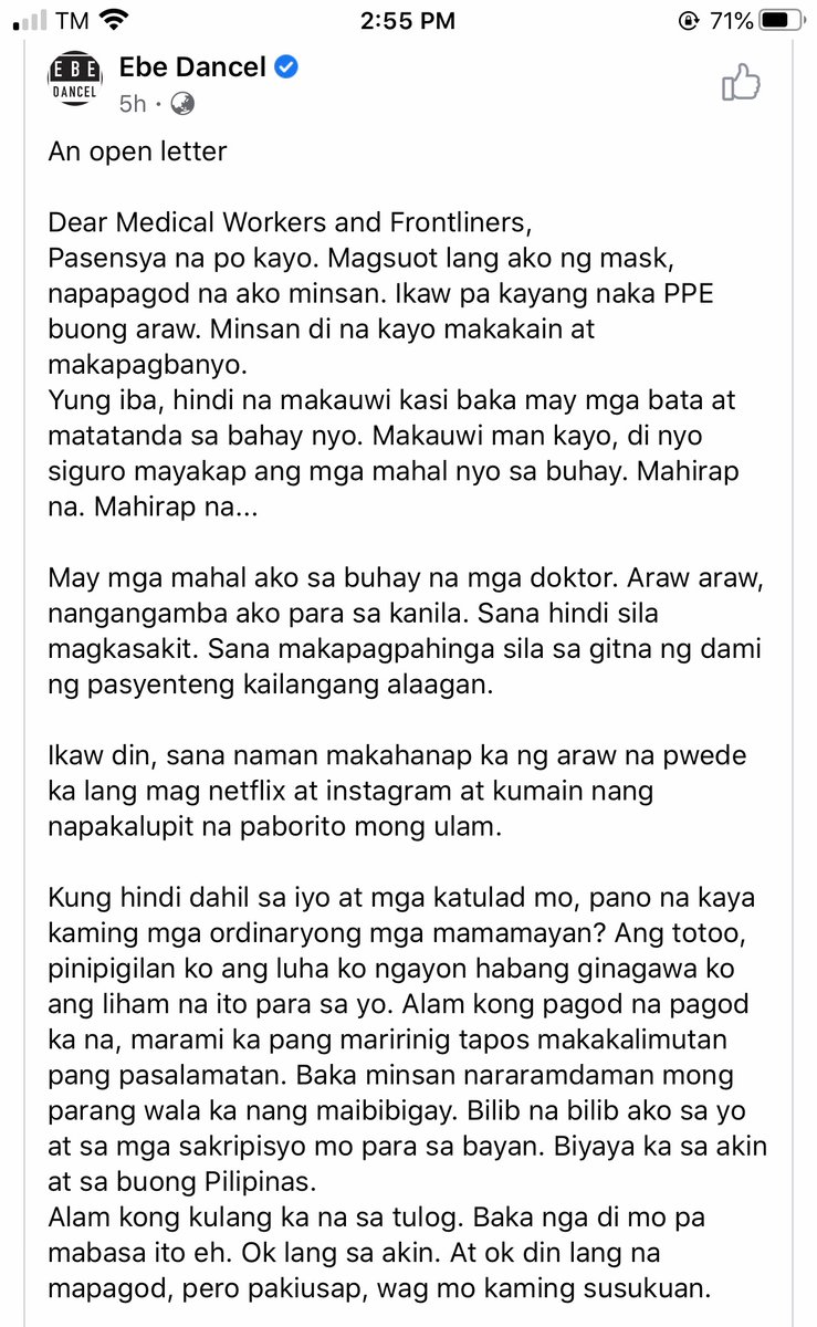 AnakFuschia's tweet image. CTTO - To All Our Medical workers and Front-liners a big thank you and prayers to all of you #FrontlinersCallForTimeout