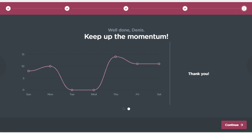 web_denis's tweet photo. Day 59
Almost done with one of the tracks, just a little bit left to go!

#100DaysOfCode https://t.co/kEYqwnKhRa