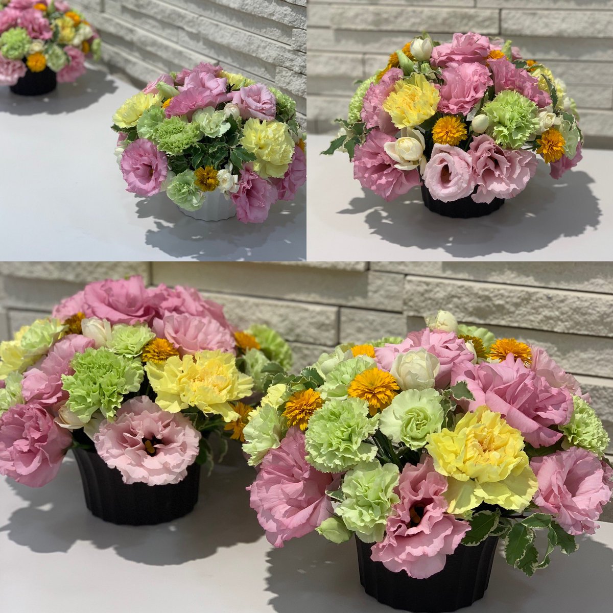 tsb_flower's tweet photo. 本日のオープンキャンパスは「はじめてのアレンジ入門」でした💐丸く作るのが難しい😅
そして学生スタッフのネネ&amp;モモが久しぶりに来てくれとても助かりました😊
#東京スクールオブビジネス
#フラワービジネス学科
#フラワーアレンジメント
#フローリスト
#オープンキャンパス https://t.co/CN9iSyuKYP