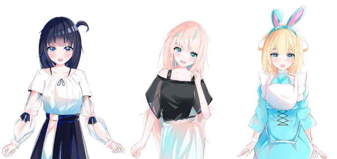 8月9日より行われるコンテストに自分がイラストを担当した3キャラが出場します!今後も随時情報を更新して参りますのでよろしくお願いします? 