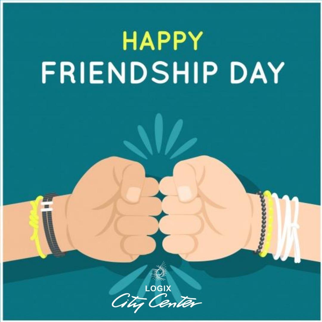 Because life’s a whole lot better with friends! Logix City Center wishes y’all a very Happy friendship day.
#happyfriendshipday #friendsforever