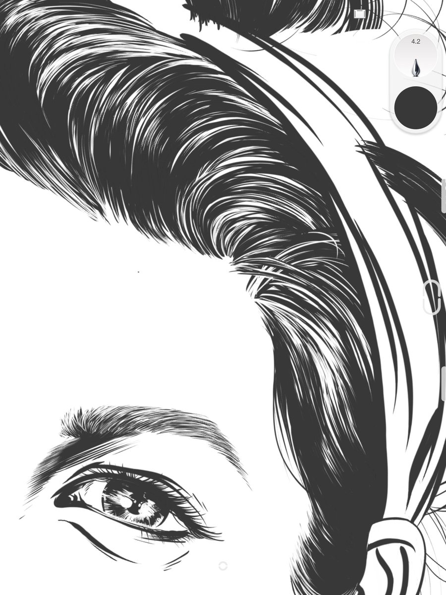 CaArChavira's tweet photo. Chillaxing, WIP 🙃

#iPad #sketchbook #fakeittillyoumakeit #MeVaAcagotearElFonzPorQueNoHagoLoDeJuanSantos
#eyes #photoref https://t.co/gct9djm7gt