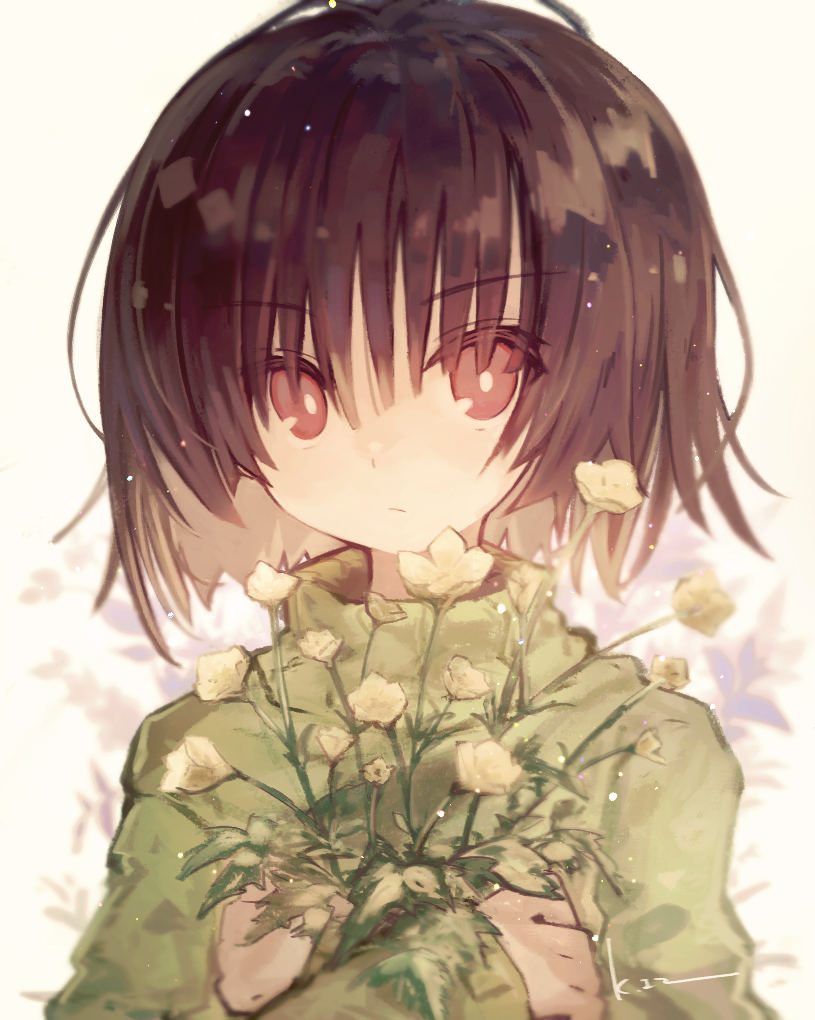 「first human and buttercups (undertale) 」|春日 / kasugaのイラスト