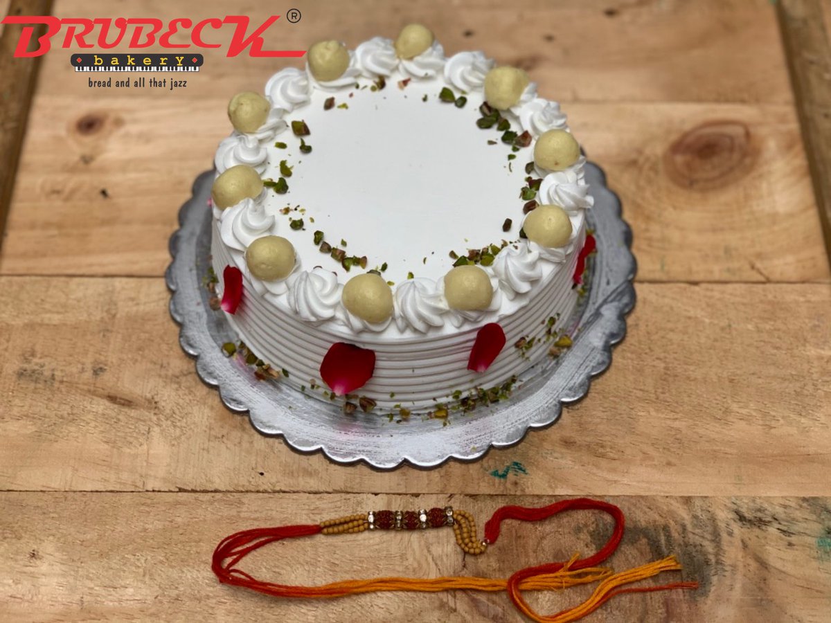 brubeckbakery's tweet photo. Celebrate #rakshabandhan with your #sibling by sending a #mithaicake like this #rasmalaicake along with a #rakhi on our website. Fancy something else ? Check out our #teacakes on https://t.co/UEpM3bEYCH or just call us at 8055556658 to customise your order. https://t.co/0ccIpQjkps