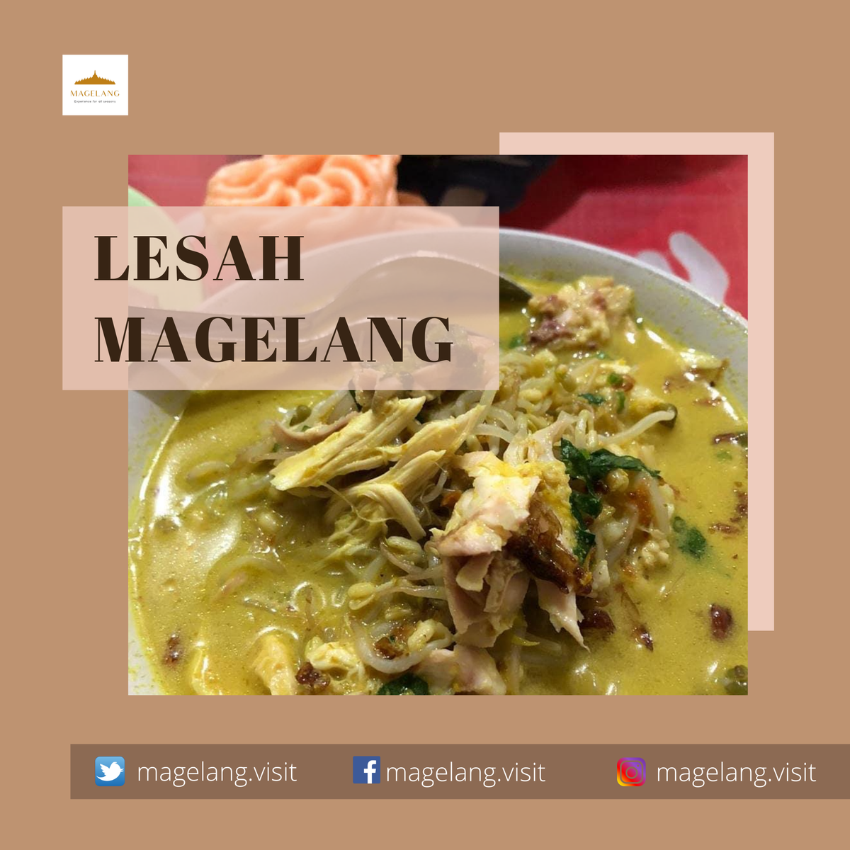 MagelangVisit's tweet photo. Nasi Lesah Magelang, soto berkuah santan yang gurih dan nikmat.
#soto #kuah #kuliner #sunday #magelang #jatenggayeng https://t.co/yWQ7XVtkFY
