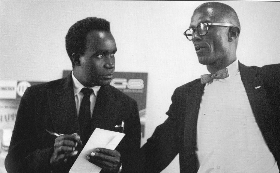 1964 photo by Cecil Williams (founder of the Museum mentioned above!) from 1964 shows Kenneth Kaunda, left, president of Zambia, with the Rev. Matthew D. McCollom, a central figure in the Orangeburg civil rights movement.