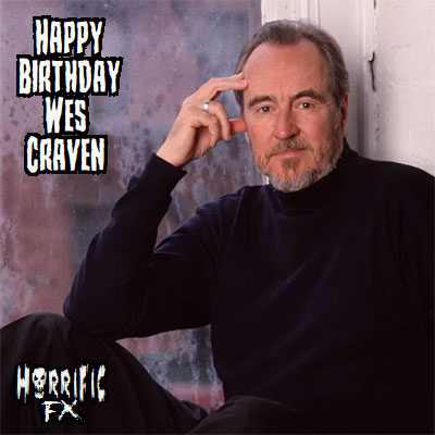 Happy birthday to the legendary horror director Wes Craven who was born on this day in 1939!! 