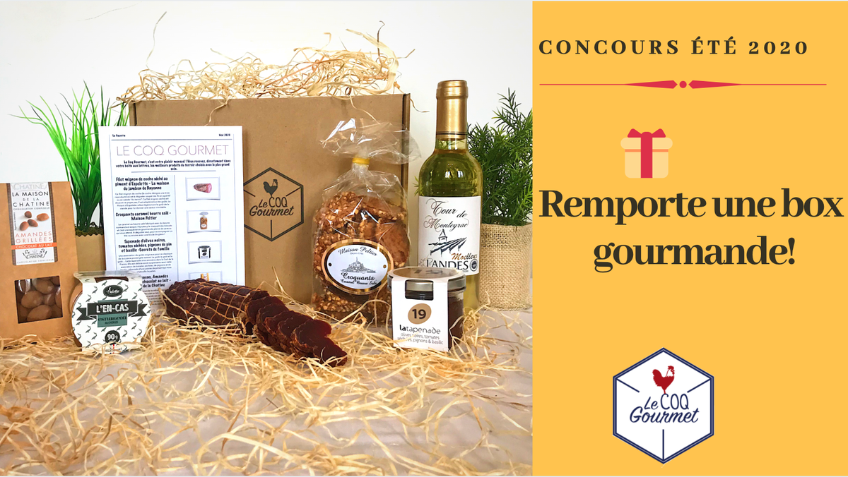 CoqGourmet's tweet photo. UNE BOX GOURMANDE À GAGNER !! 😱

1 - RT ce post et like la page @CoqGourmet 💙
2 - Identifie deux amis avec qui tu aimerais partager cette box  💑

Le dernier commentaire sous ce post remporte la box !
(On peut arrêter le jeu à tout moment 🤭)

Bonne chance à tous !!🔥 https://t.co/Euj9Na7EZk