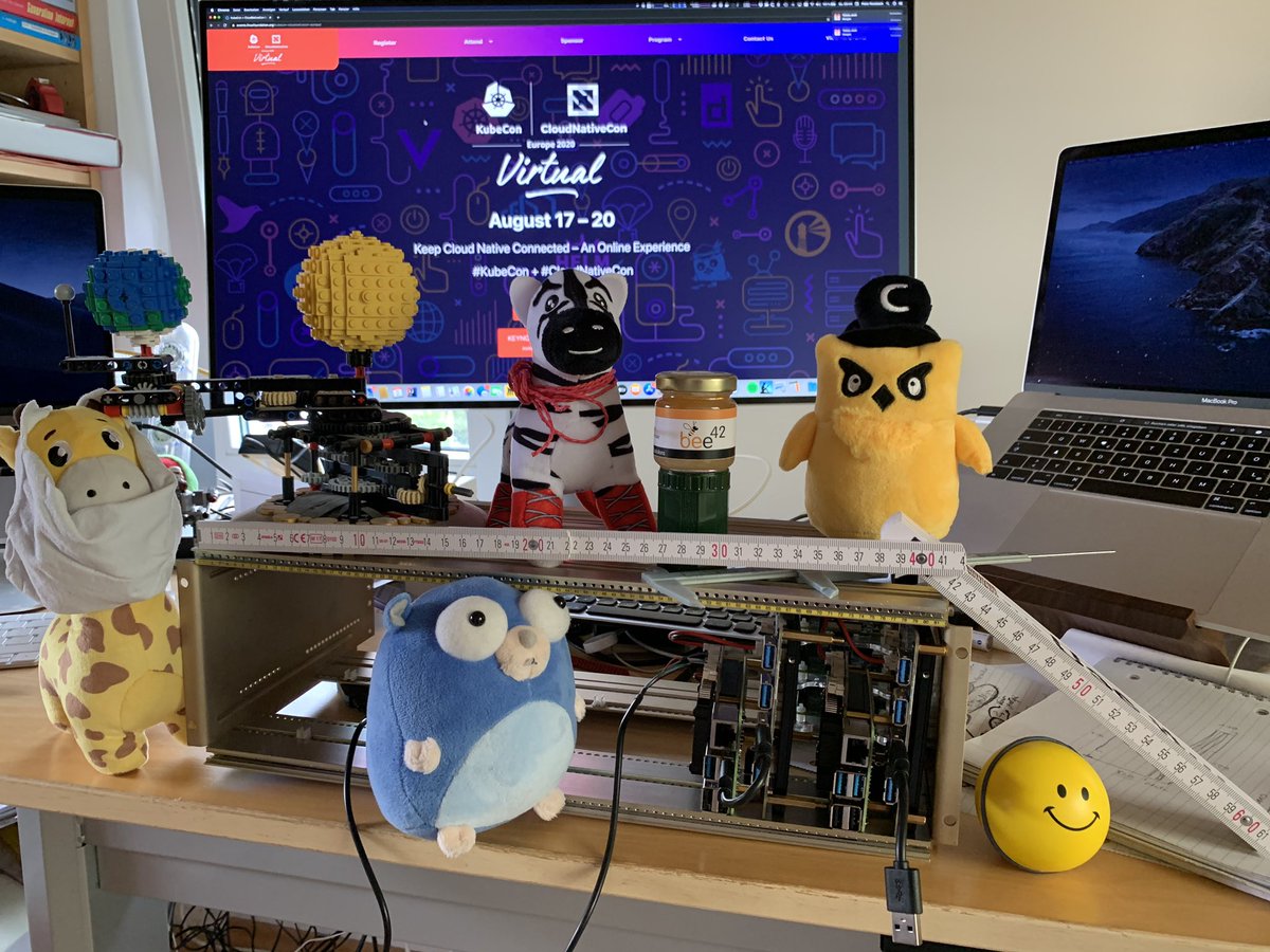 Peter Rossbach (@prossbach) on Twitter photo My friends from <a href="/CloudNativeFdn/">CNCF</a> help me to rack my #raspberrypi #kubernetes cluster! Start my #homeoffice project to make my live smarter. Hope see you all at #KubeCon & #CloudNativeCon. Please, save the planet do cool things and start now. #Phippy <a href="/bee42solutions/">bee42 solutions gmbh</a> <a href="/dockerbochum/">Docker Bochum</a> My friends from <a href="/CloudNativeFdn/">CNCF</a> help me to rack my #raspberrypi #kubernetes cluster! Start my #homeoffice project to make my live smarter. Hope see you all at #KubeCon & #CloudNativeCon. Please, save the planet do cool things and start now. #Phippy <a href="/bee42solutions/">bee42 solutions gmbh</a> <a href="/dockerbochum/">Docker Bochum</a>
