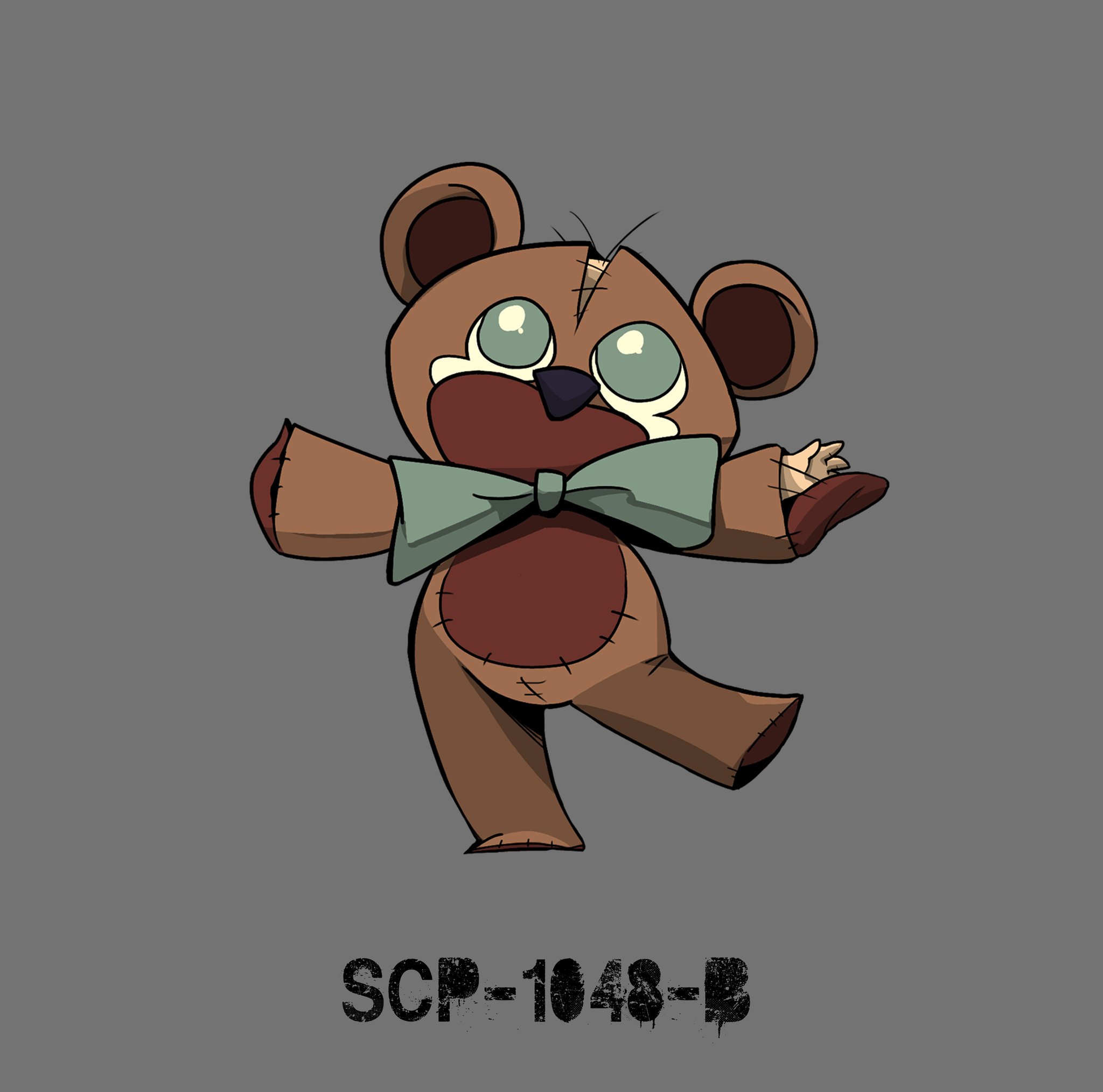 綁煙on Twitter 19年的scp創作熊熊們 1048 Abc