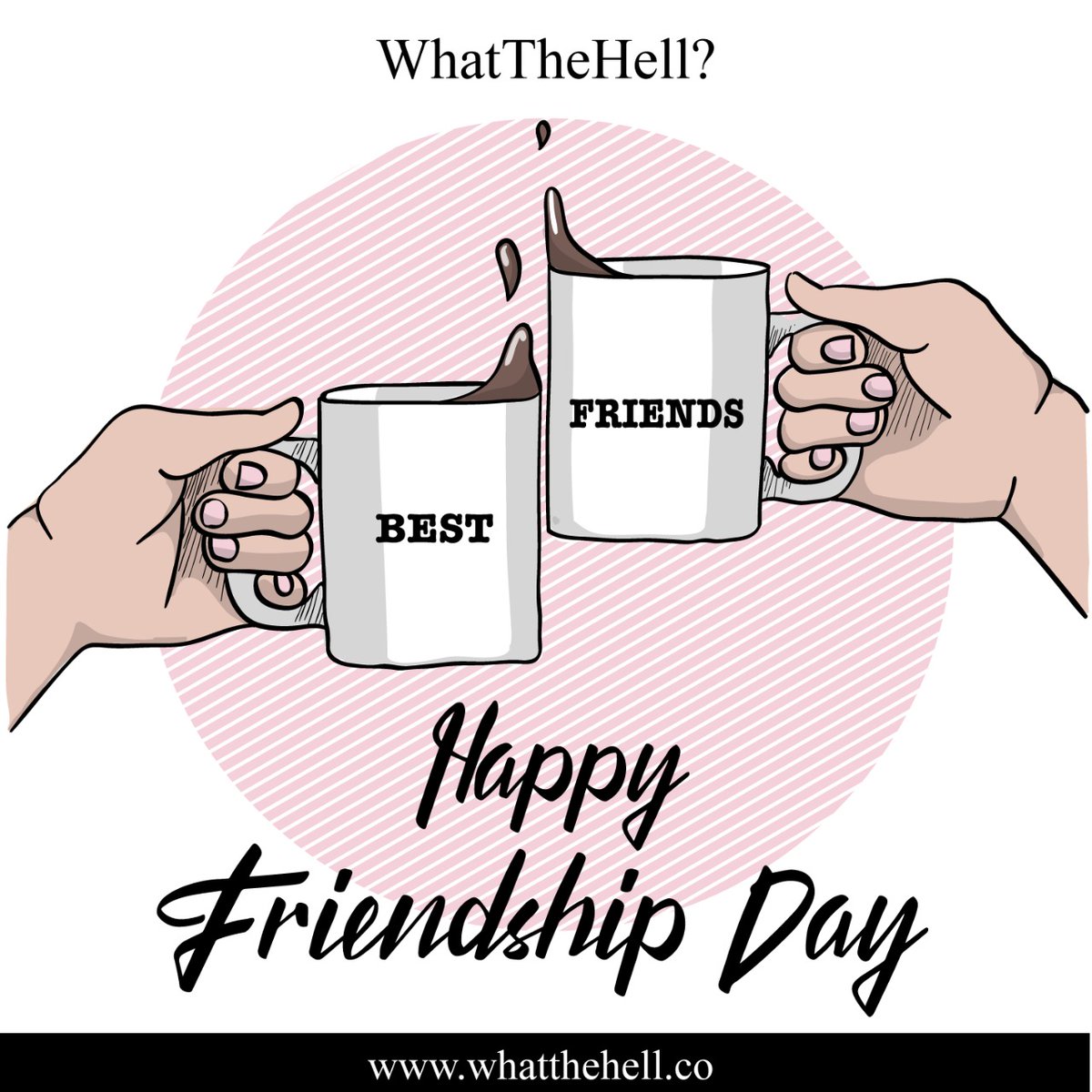 WHATTHEHELLIND's tweet photo. hFriendship is a silent bond.
More Old More Strong,
More Deep More Clear,
More Close More Warm,
And Less Words More Understanding.
Happy Friendship Day!

#FriendshipForever #FriendshipDay #FriendshipGoals #FriendsForever  #whatthehell #creativeagency #marketingagency #adverti ... https://t.co/iaqTOEp6sJ