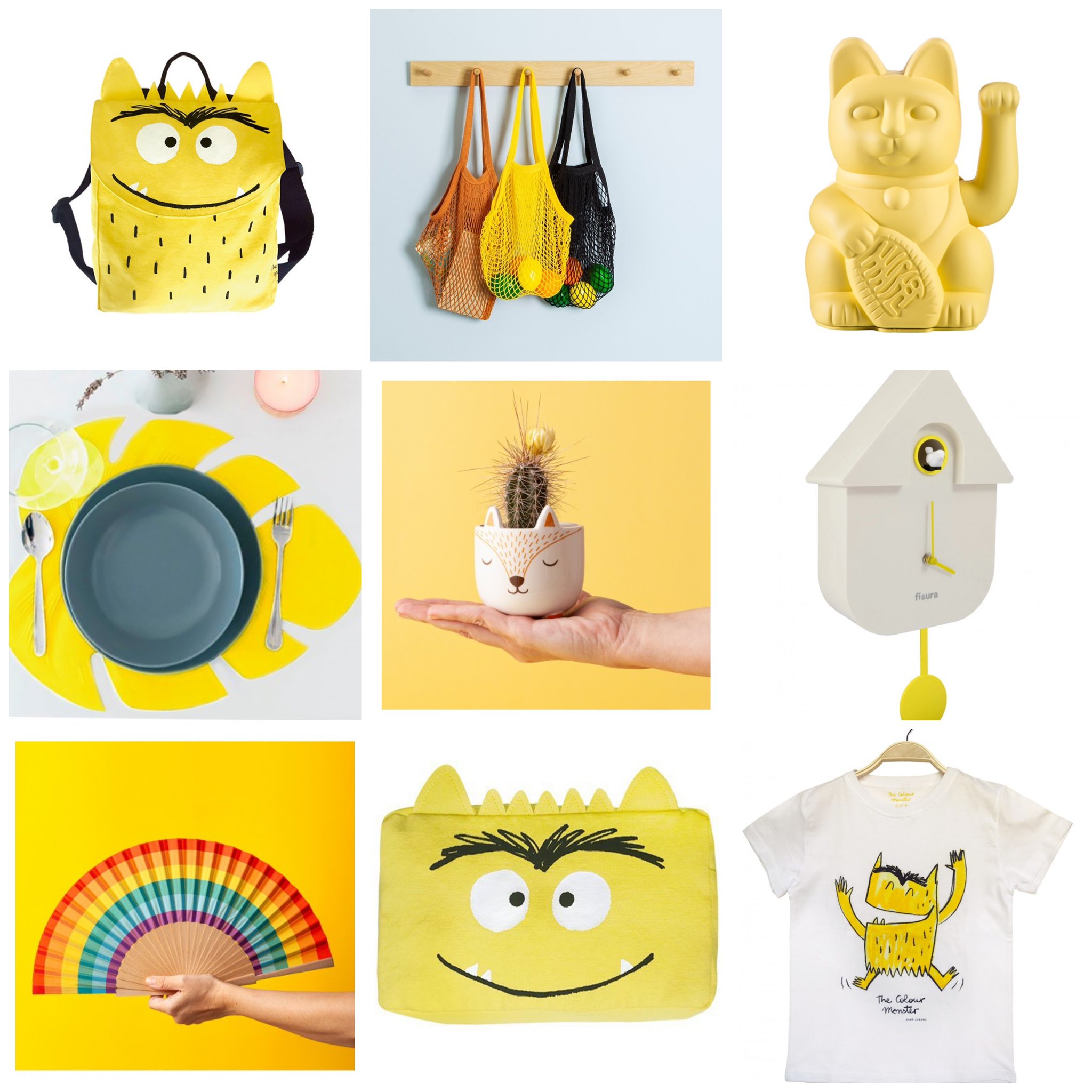 Mochila monstruo de colores clearance