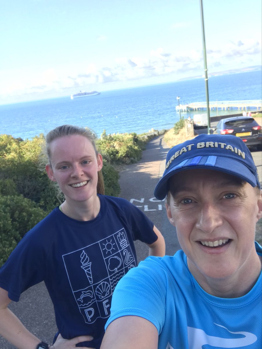 Samanth95761579's tweet image. Beautiful warm morning run with Katrina White xx glorious view and ships to boot! #AHPsActive #redfaces #feelinggreathavingdonethat! #we’vestillgotit #greattime