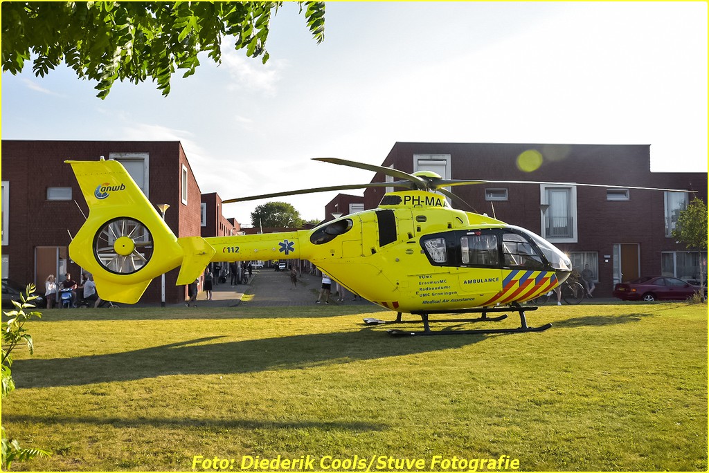 Lifeliner2 naar Oerlesestraat in Tilburg voor reanimatie ..