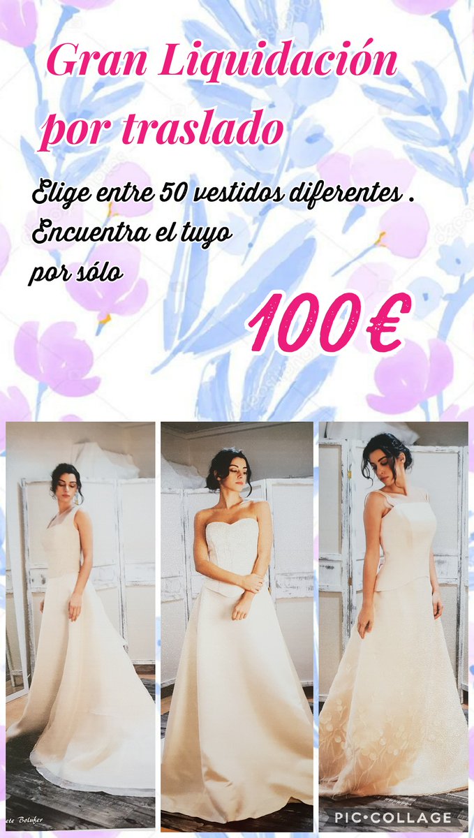 EsstrellaBlog's tweet photo. Liquidación de stock vestidos de novia desde 100€ https://t.co/QtJJ8wownj