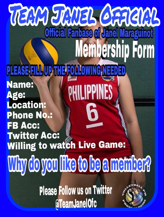 TeamJanelOfc's tweet image. To anyone who wants to join our growing family, kindly fill up the membership form and have it submitted through DMs. Thank you and Godbless!!! 🤗💙